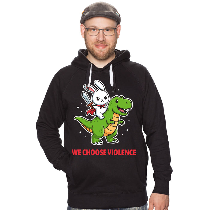 We Choose Violence - Hoodie Man Basti