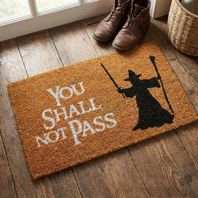 Fußmatte – "You Shall Not Pass"