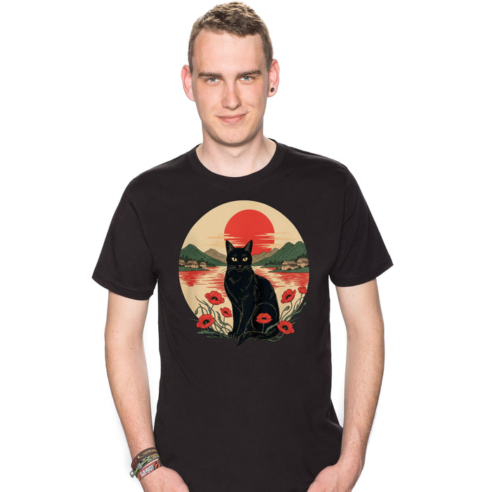 Sunset Cat  - T-shirt Homme Colin