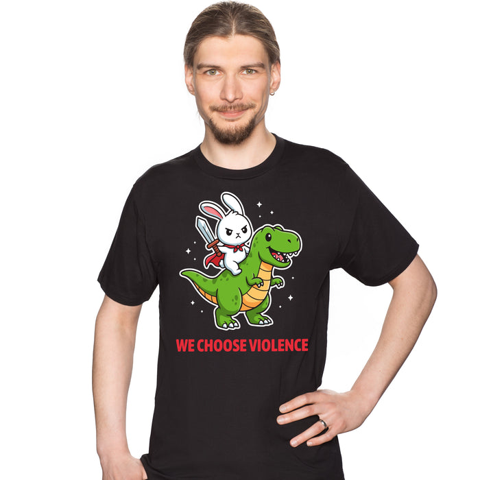 We Choose Violence - T-Shirt Man David