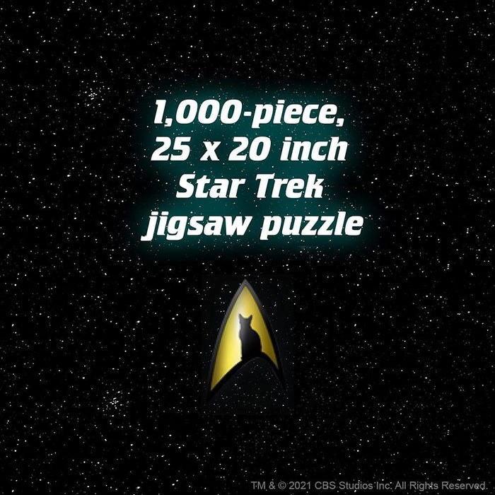 Star Trek Cats 1000 Teile Puzzle - Katzen im Weltraum