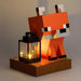 Lámpara Solar Zorro de Minecraft