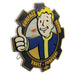 Fallout Vault Boy resinbord (Surface Never, Vault Forever)