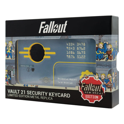 Fallout New Vegas Vault-21-Keycard Replik (Limited Edition)