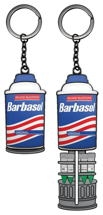 Jurassic Park Schlüsselanhänger Barbasol-Dose