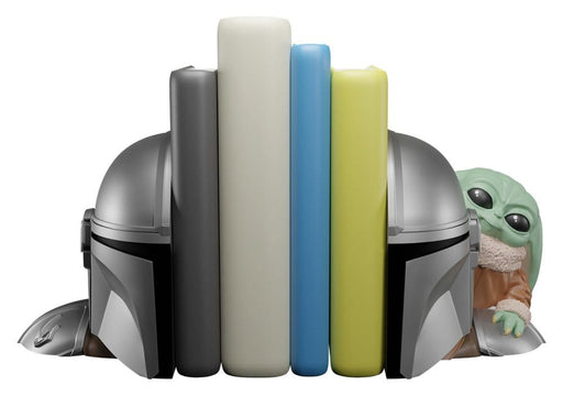 Star Wars Bookends Mandalorian and Grogu