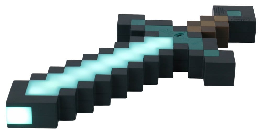 Minecraft diamanten zwaard lamp