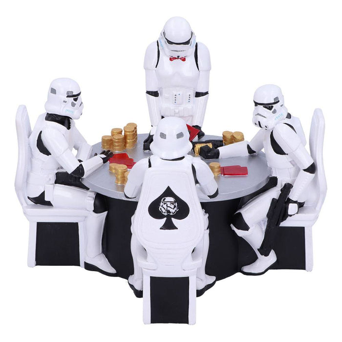 Diorama Star Wars Stormtrooper a poker