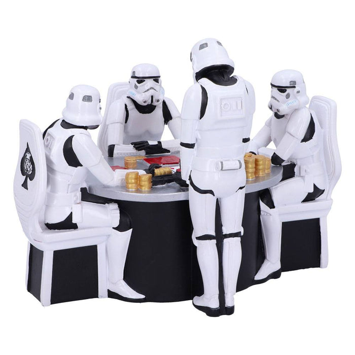 Diorama Star Wars Stormtrooper a poker