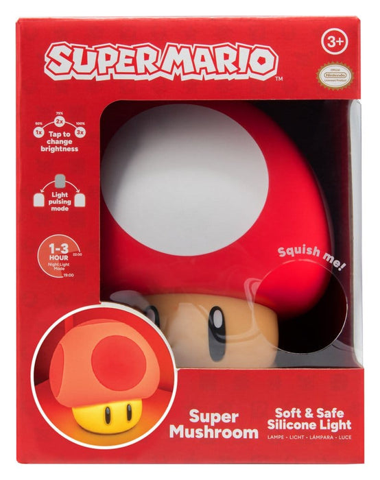 Lampe en silicone Super Mario Super Champignon