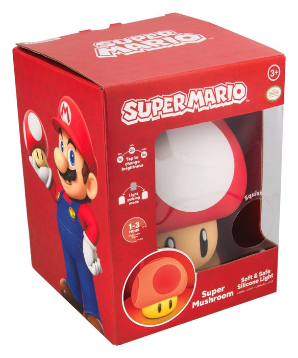 Lampe en silicone Super Mario Super Champignon