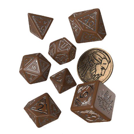 The Witcher set de dés Geralt (Roach's Companion)