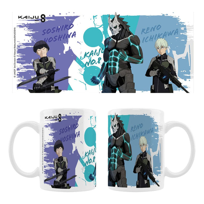 Mug Kaiju No. 8 (Hoshina, Kaiju No. 8 & Ichikawa)