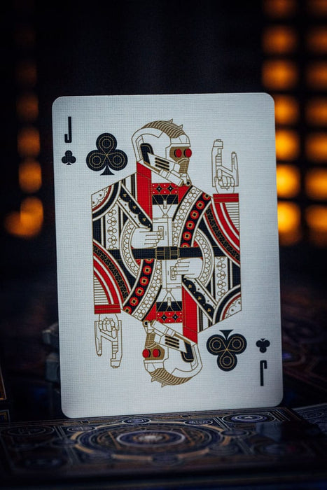 Avengers Infinity Saga Playing Cards Red