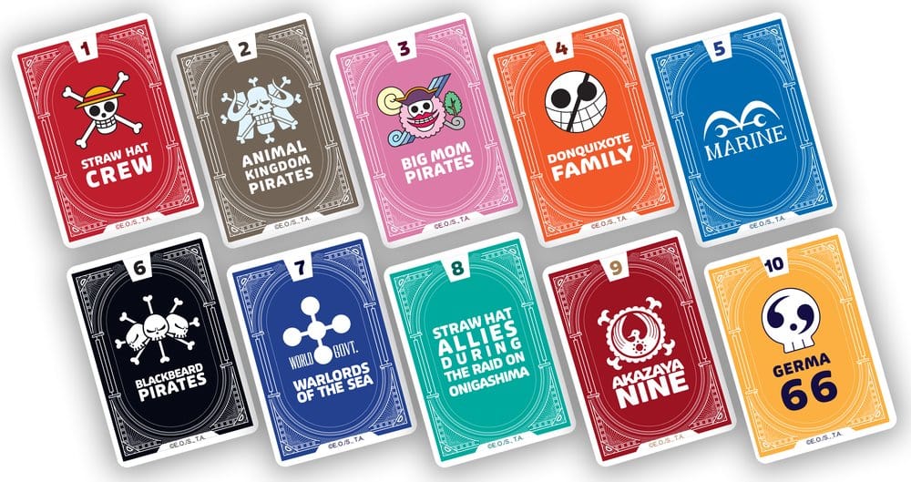 Jeu de société One Piece Pirate Battle (édition anglaise)