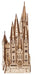 Harry Potter maquette en bois Château de Poudlard
